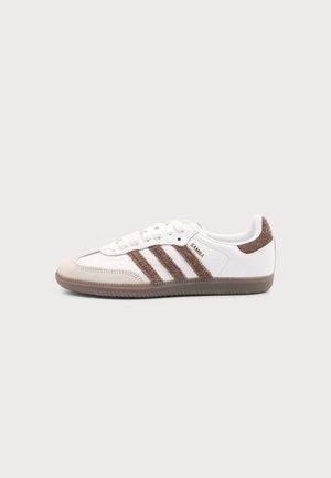 adidas Originals SAMBA - Tenisky - white/earth strata/gum