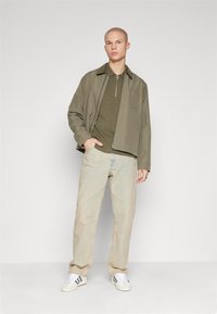 Samsøe Samsøe EDDIE - Jeans a sigaretta - khaki dust