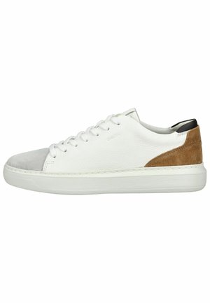 Sneakers - white brown c