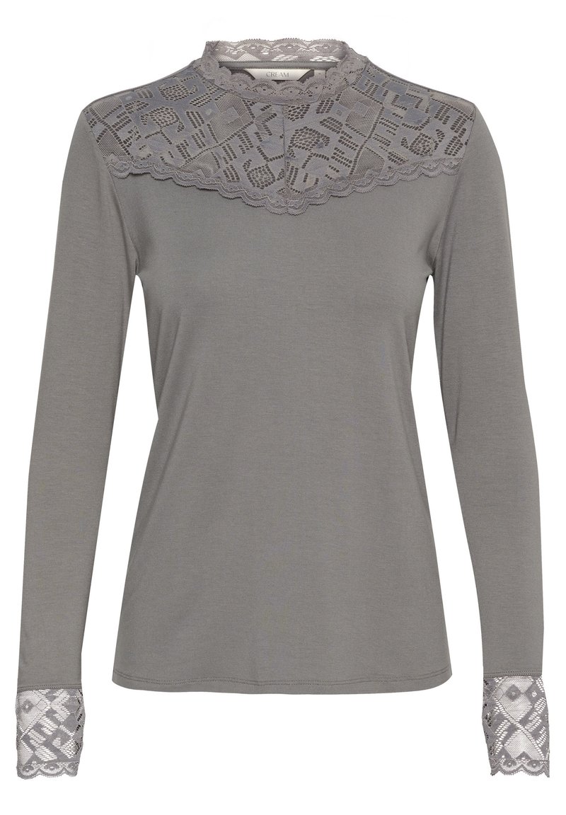 Cream Longsleeve graniet