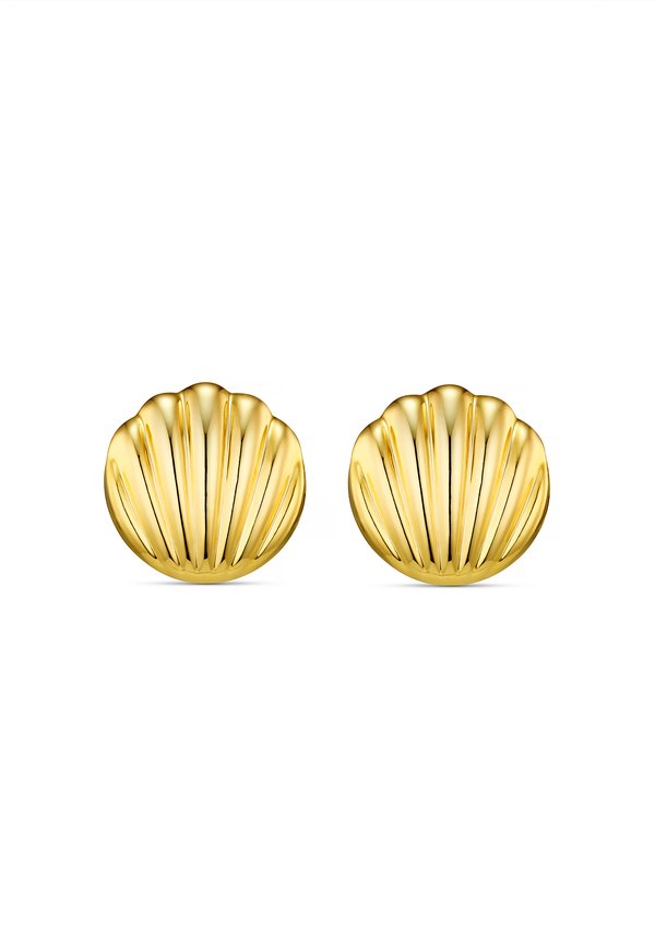 STATEMENT POLISHED SHELL STUD - Earrings