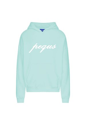 PEQUS FRONT LOGO - Hoodie - aqua