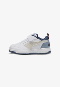 Seleccionado, white vapor/gray cool/blue