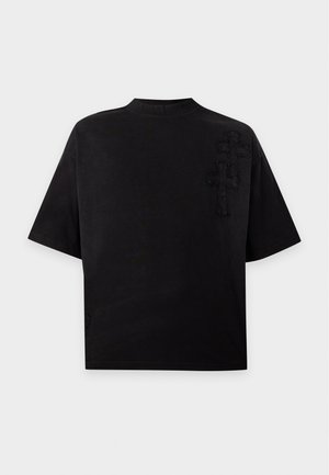 FAVELA, CROSS PATCHES  - Tricou cu imprimeu - black sundried