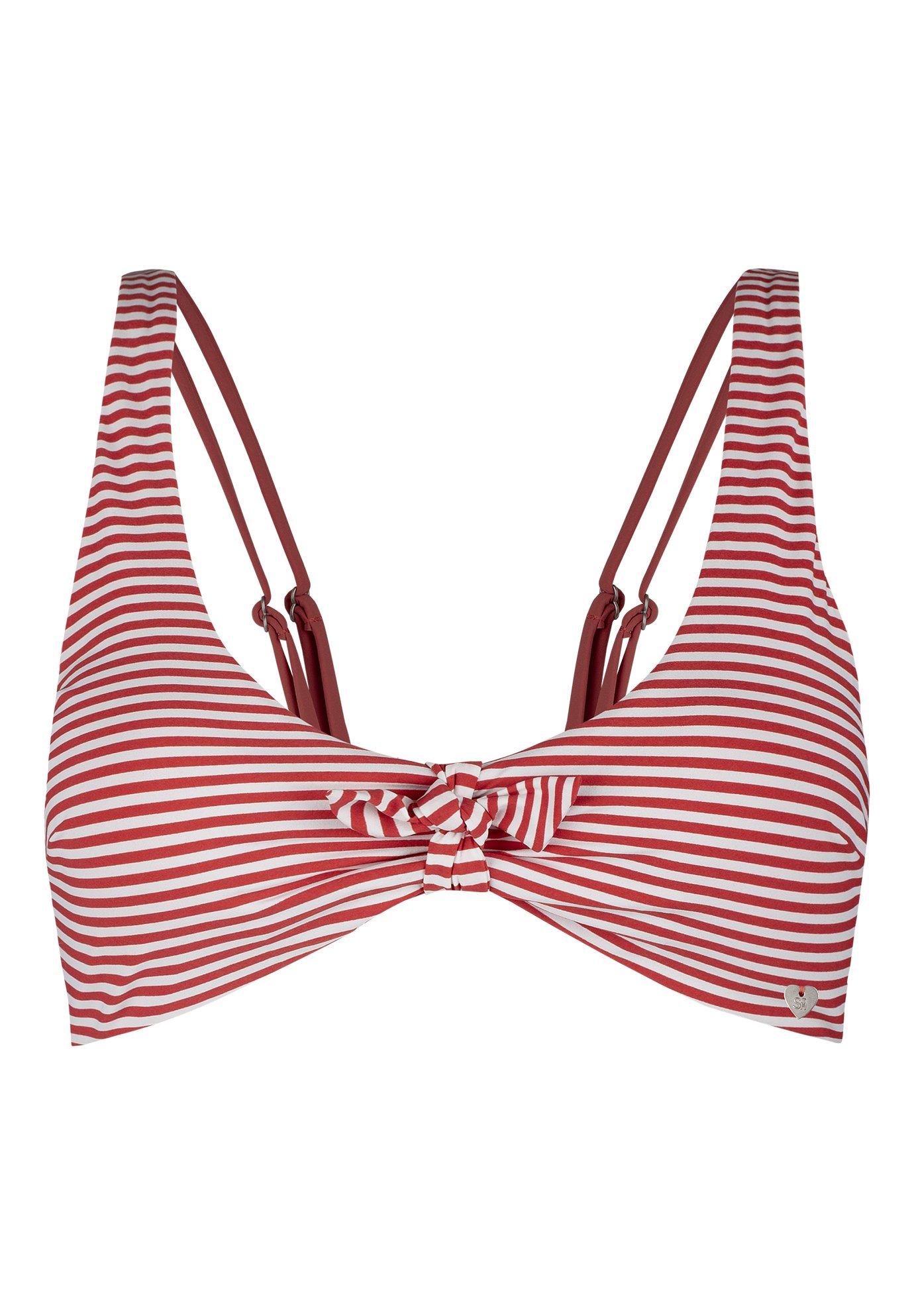 Short Stories Bikini top - rot/red 