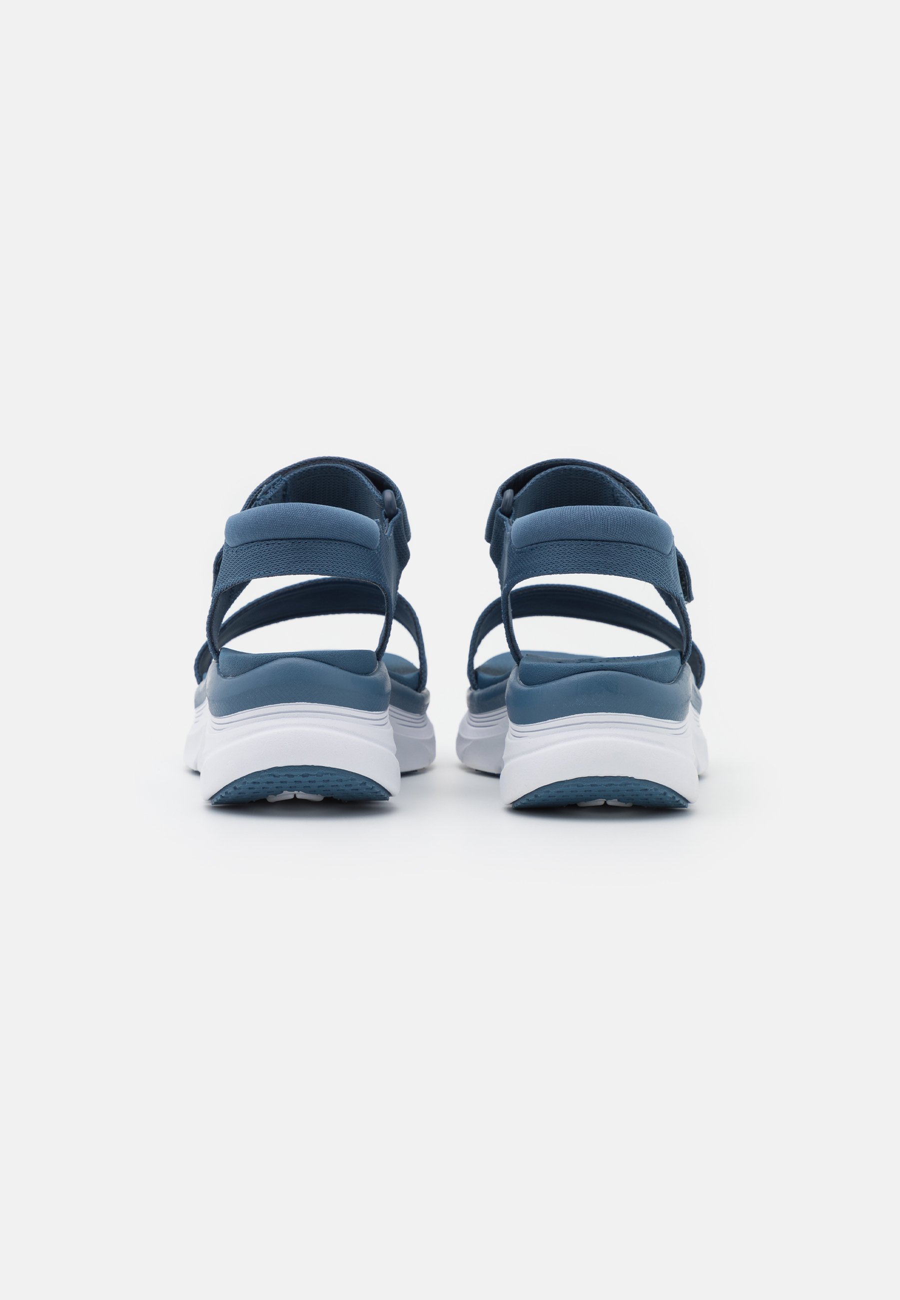 Skechers Sport D'LUX WALKER - Sandalias con plataforma - slate/plateado -  Zalando.es