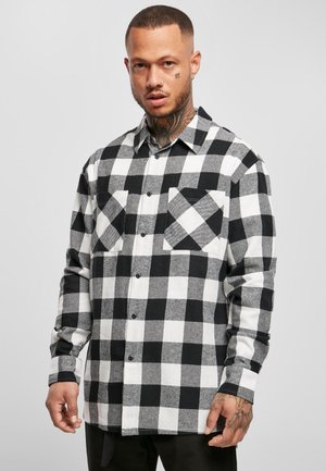 Button down-skjorte - black white