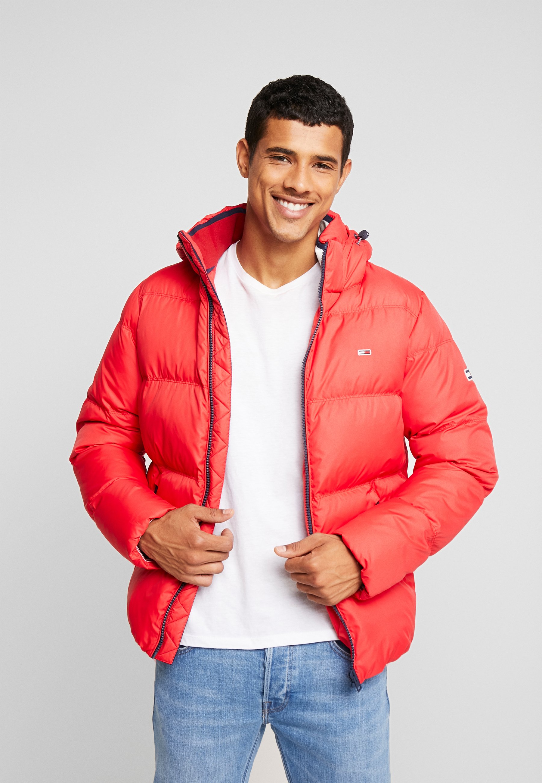 tommy jeans red jacket