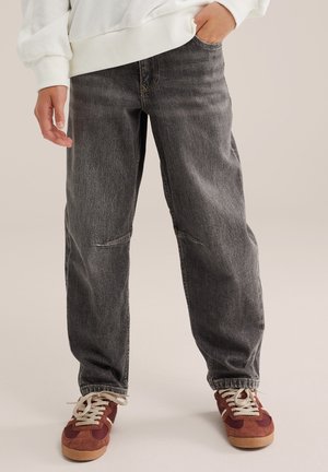 WE Fashion, BLUE RIDGE - Relaxed fit jeans - dark grey