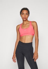 Nike Performance BRA - Sportski grudnjak s blagom potporom - aster pink/white