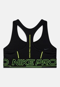 Nike Performance PRO DF BRA SPORT PACK - Športová podprsenka - black/volt