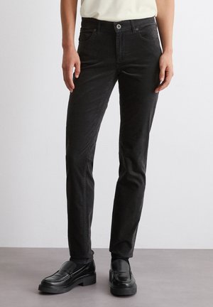 5 POCKET MID WAIST - Slim fit jeans - dark graphite