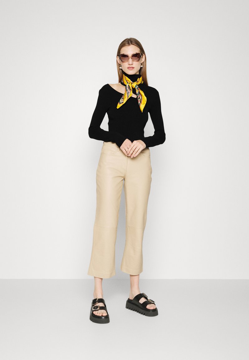Damen Strickjacken | Dondup COLLO ALTO Strickpullover black/schwarz - VZ78949 Damen Strickjacken | Dondup COLLO ALTO Strickpullover black/schwarz - VZ78949
