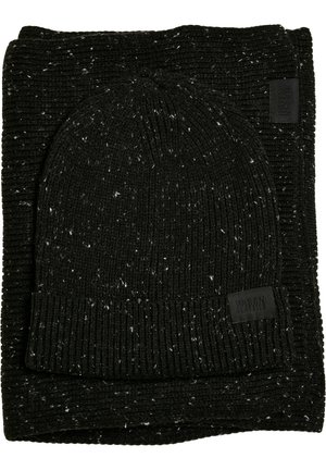 SET - Scarf - charcoal white