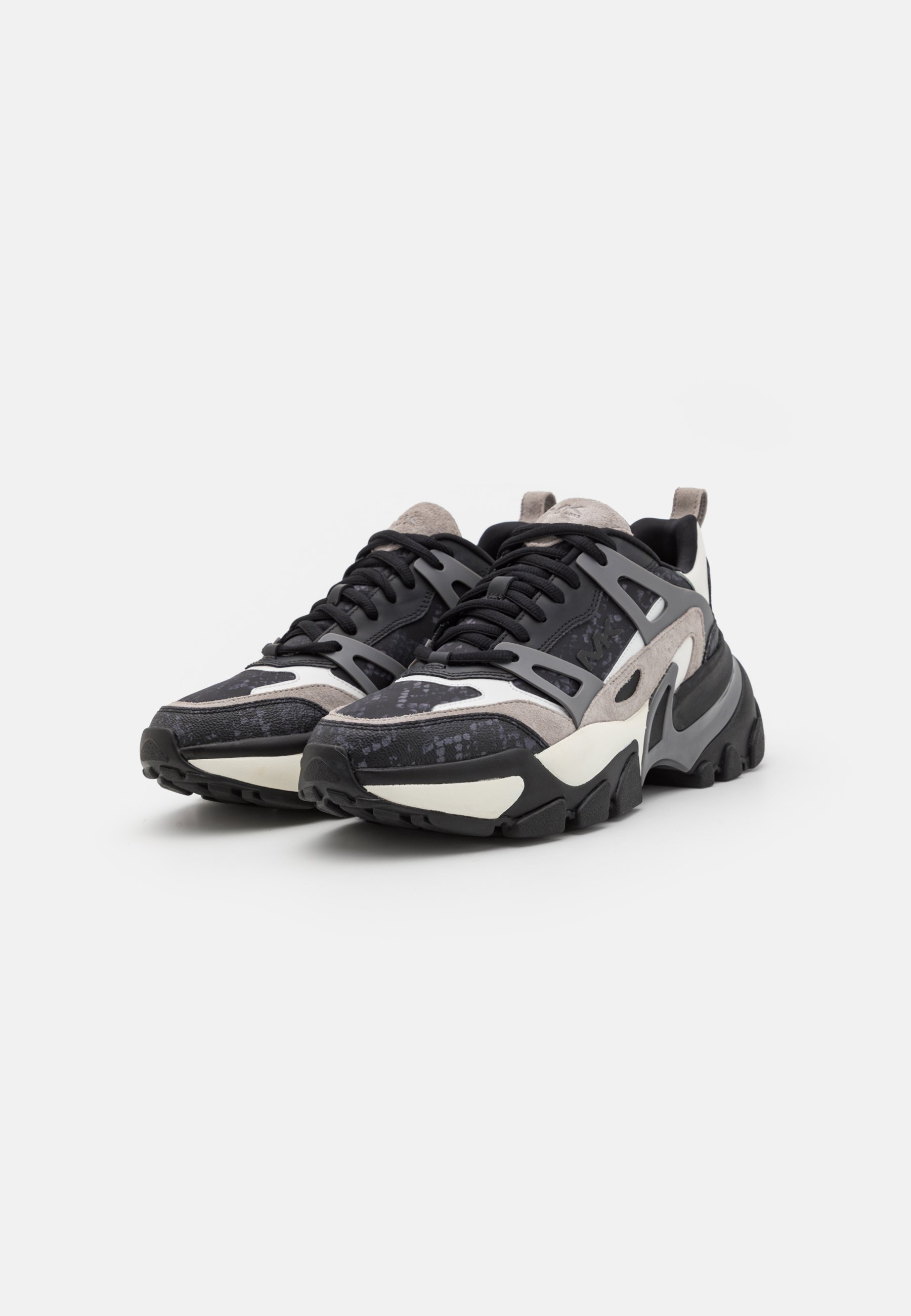 Michael Kors NICK TRAINER - Trainers - black/white/multi