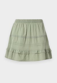 VMPRETTY SHORT SKIRT - Jupe trapèze - hedge green