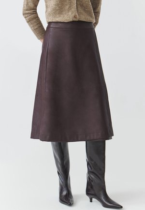 Áčková sukně - dark purple