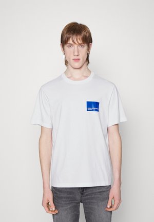 SHORT-SLEEVED - Nyomott mintás póló - white