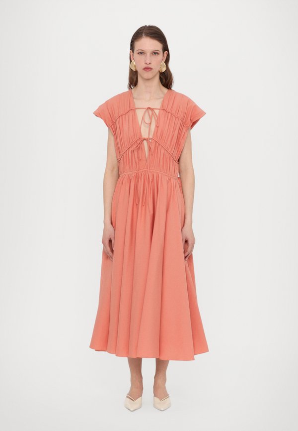 CERES DRESS - Day dress - coral