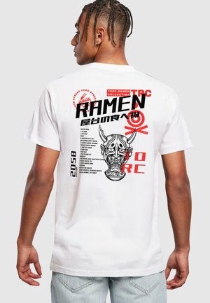 TORC - STREET FOOD  - Print T-shirt - white