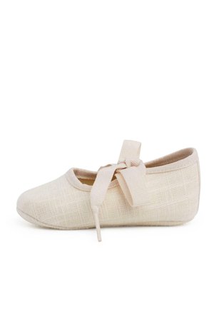 MERCEDITAS CON LAZO FAYA - Chaussons pour bébé - beige