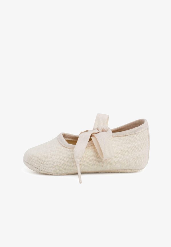 MERCEDITAS CON LAZO FAYA – Krabbelschuh – beige