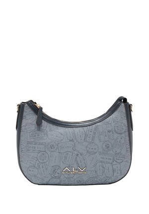 SPALLA - Borsa a tracolla - denim passport