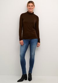 Culture CUPOPPY ROLLNECK - Ilgarankovis viršutinės dalies drabužis - demitasse
