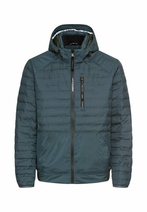 MIT ABNEHMBARER KAPUZE - Winter jacket - tinted blue