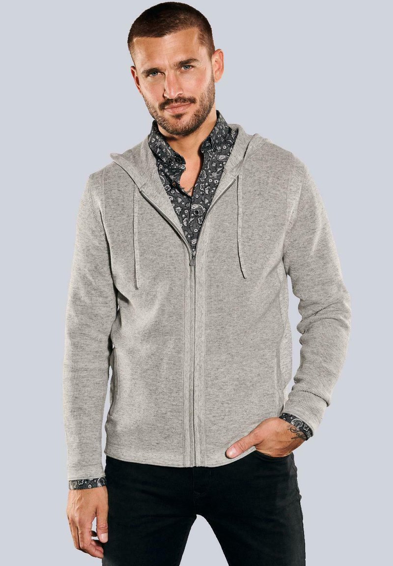 Emilio Adani MIT KAPUZE - Strickjacke - elfenbein