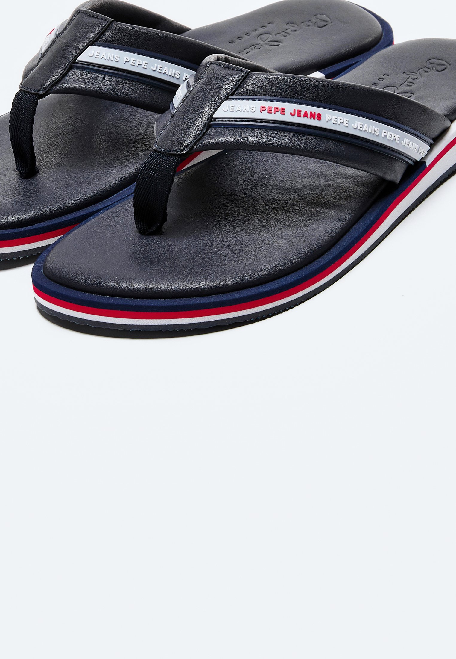 Pepe jeans BAY BEACH CLASSIC Marine - Chaussures Tongs Homme 29,99 €