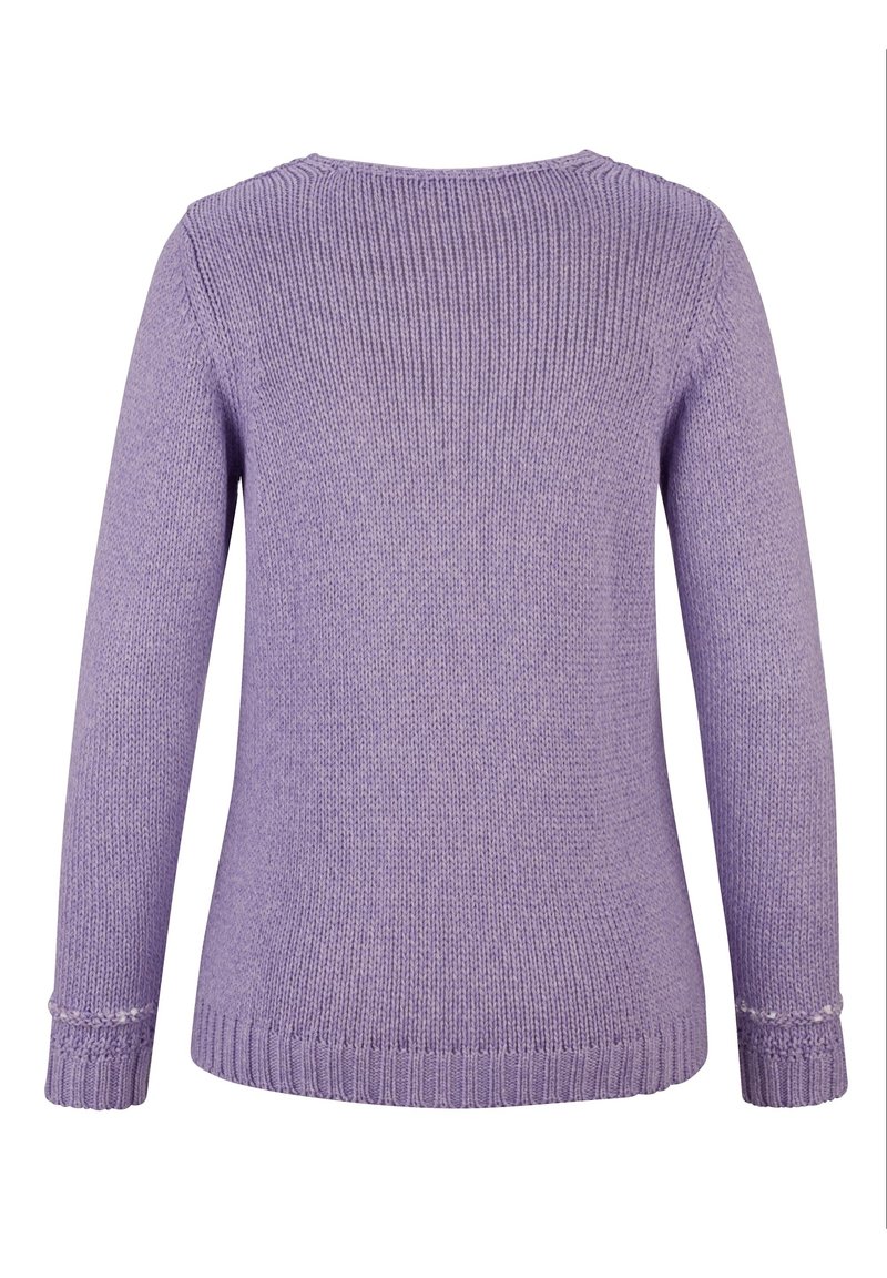 Damen Strickjacken | MONA Strickpullover lavendel/lila - BC91185 Damen Strickjacken | MONA Strickpullover lavendel/lila - BC91185