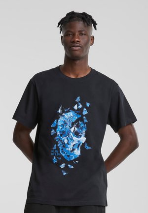 Mister Tee SKULL  - Nyomott mintás póló - black