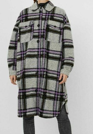 Manteau court - metallic grey
