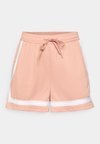 CROSSOVER SHORT - Sports shorts - rose gold/light orewood brown