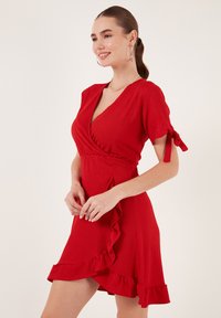 LELA REGULAR FIT - Dnevna obleka - red