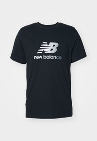 SPORT ESSENTIALS GRADIENT LOGO  - T-shirt con stampa - black