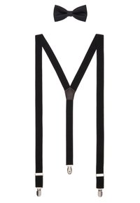 ONSBOWTIE SUSPENDER UNISEX SET - Laço - black