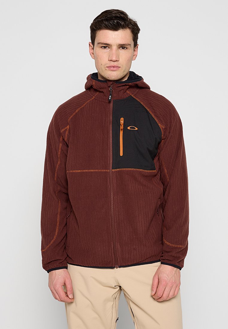 Oakley Fleecejas donkerrood