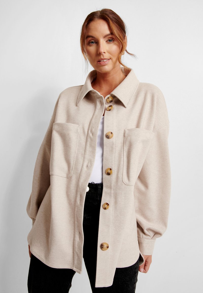 Damen Leichte Jacken | Threadbare DRAKE Übergangsjacke beige - KR39722 Damen Leichte Jacken | Threadbare DRAKE Übergangsjacke beige - KR39722
