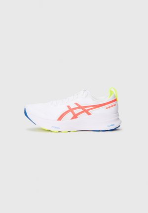 GEL KAYANO 32 - Chaussures de running sur route - white/flash coral