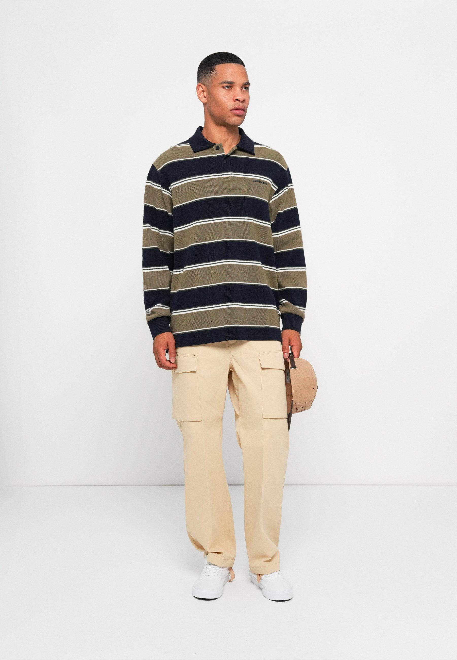 Carhartt WIP RUGBY - Long sleeved top - malone/green - Zalando.co.uk