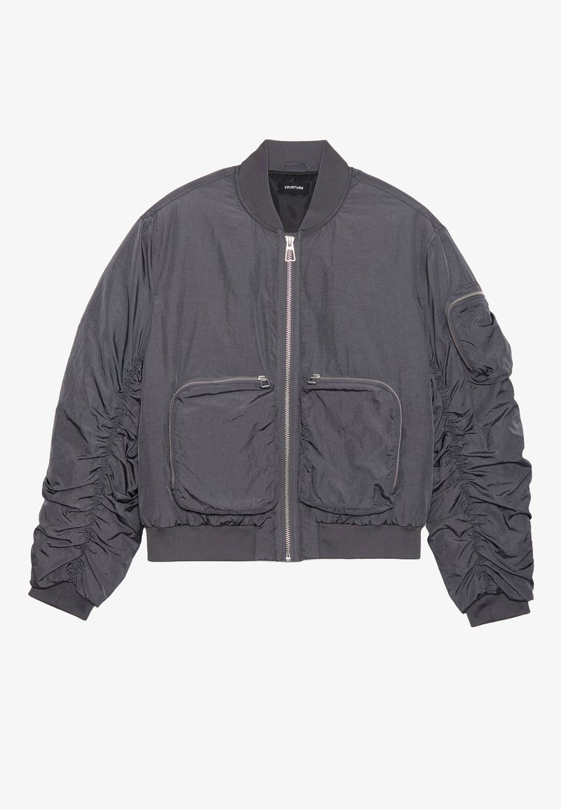 YOURTURN Bomberjacks grijs