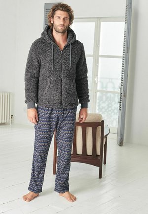 BORG LOUNGEWEAR - Felpa con zip - grey