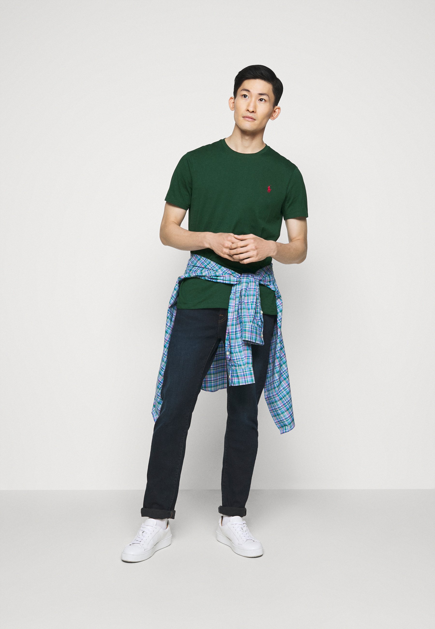 Homme CUSTOM SLIM FIT JERSEY CREWNECK T-SHIRT - T-shirt basique Homme CUSTOM SLIM FIT JERSEY CREWNECK T-SHIRT - T-shirt basique