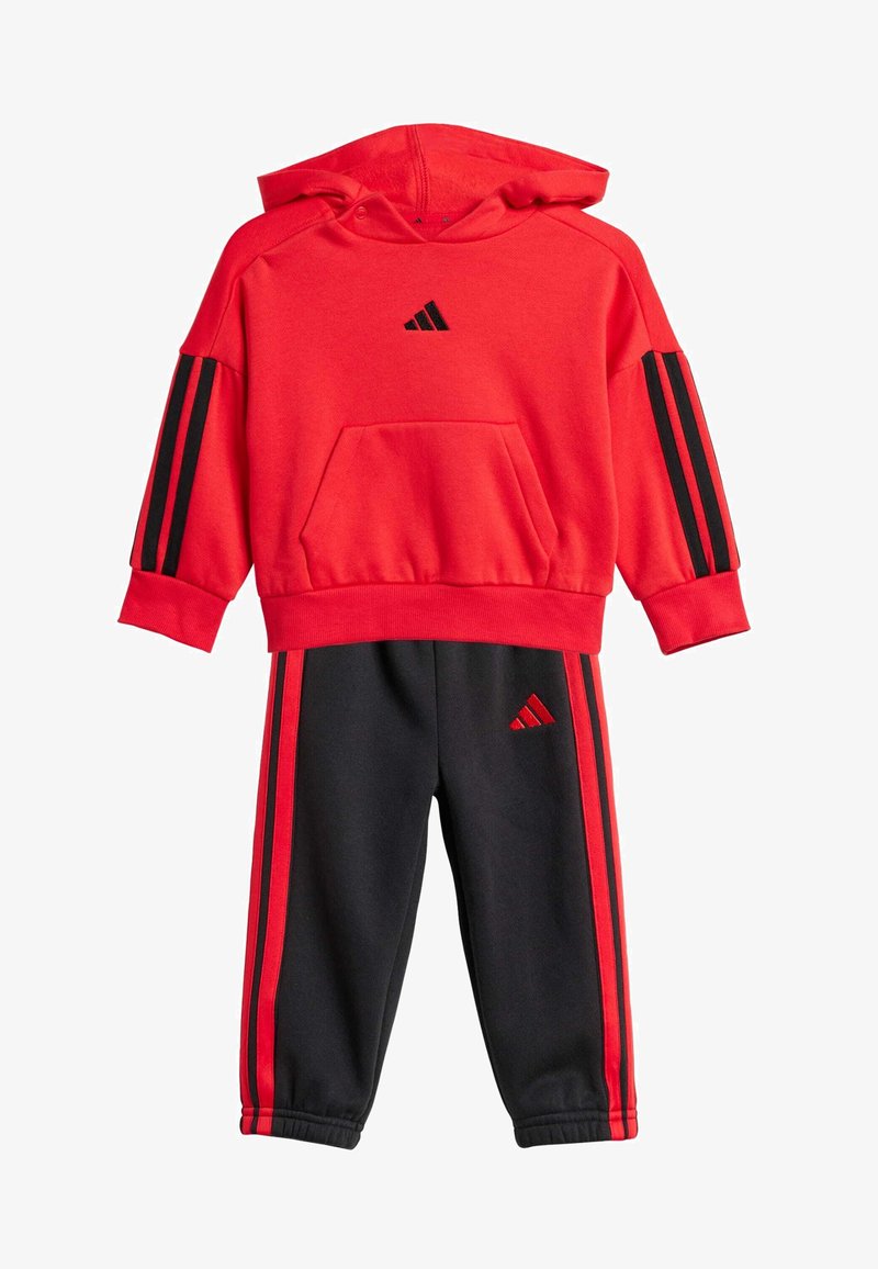adidas Performance ESSENTIALS KIDS - Survêtement - pure ruby black ...