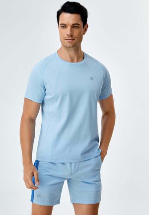 SEAM-DETAILED - T-Shirt basic - blue