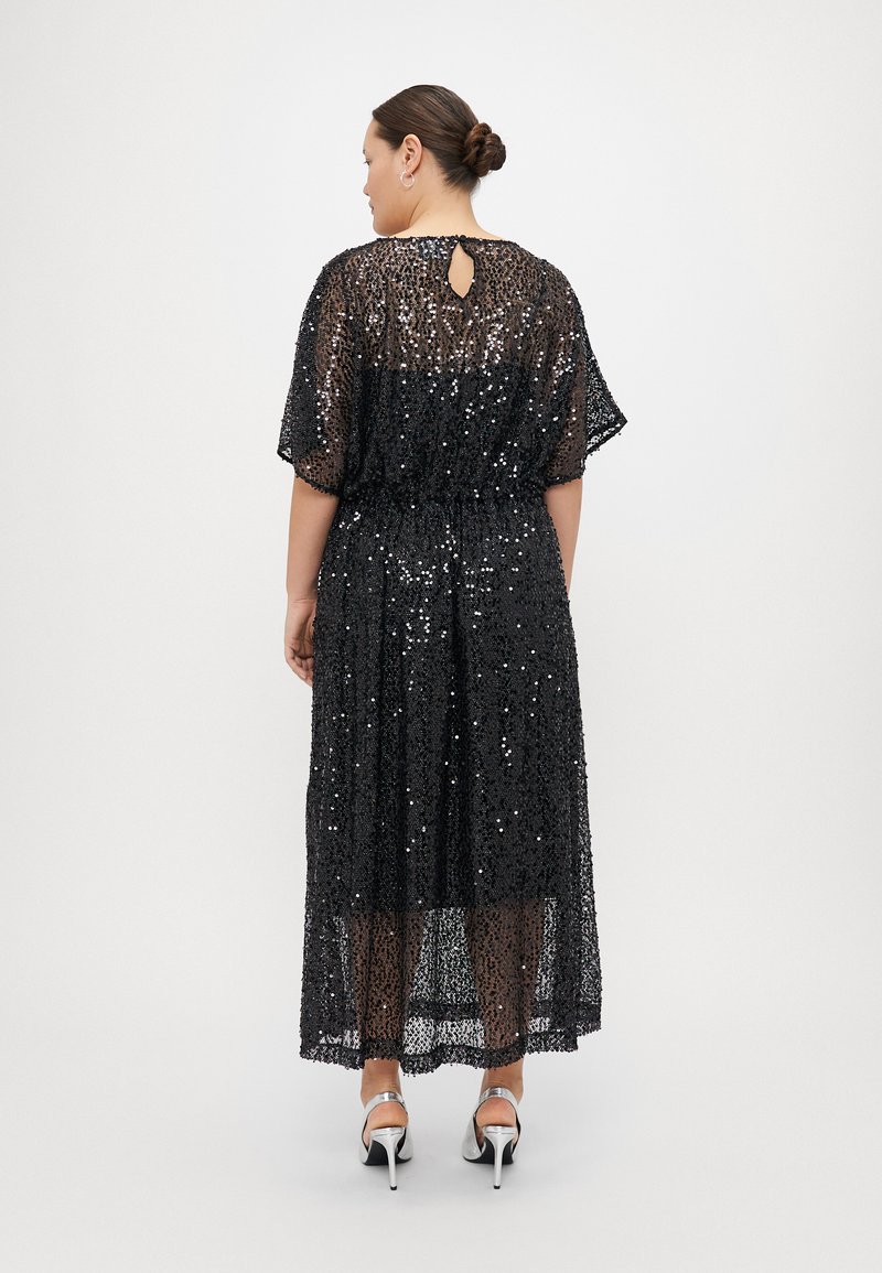 Robe Cocktail Noire Marina - Taille 12, Stretch Et Dentelle, Idéale Pour Les Soirées