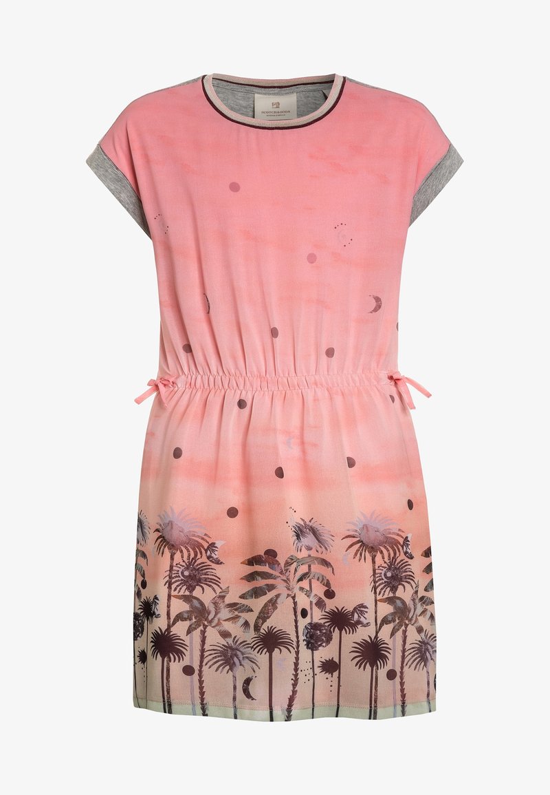 Scotch & Soda DRESS WITH PRINTED FRONTPANEL - Sukienka z dżerseju