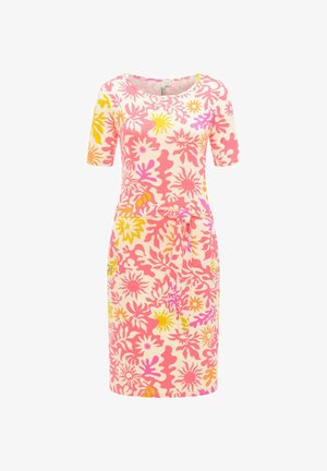 Ragwear, SOMMERKLEID TAGGIANA PRINT YOUMODO - Hverdagskjole - pink combo